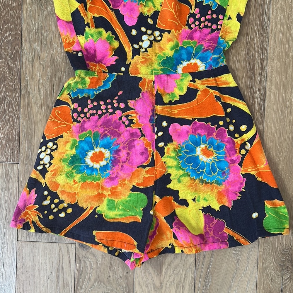 Vintage High Neck Romper - Picture 6 of 10